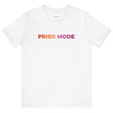 Lesbian Pride Mode Ombre Logo Tee