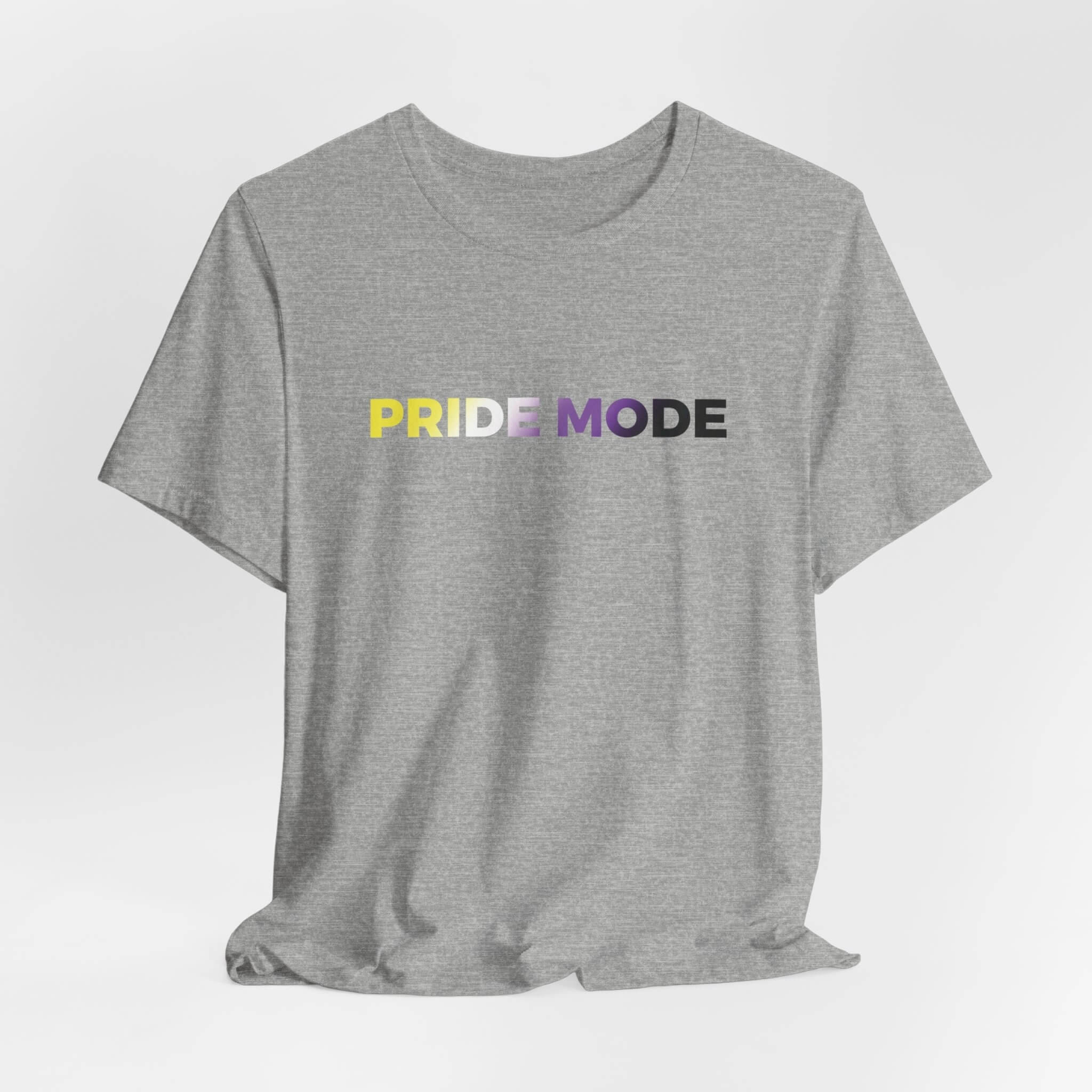 Non-binary Pride Mode Ombre Logo Tee