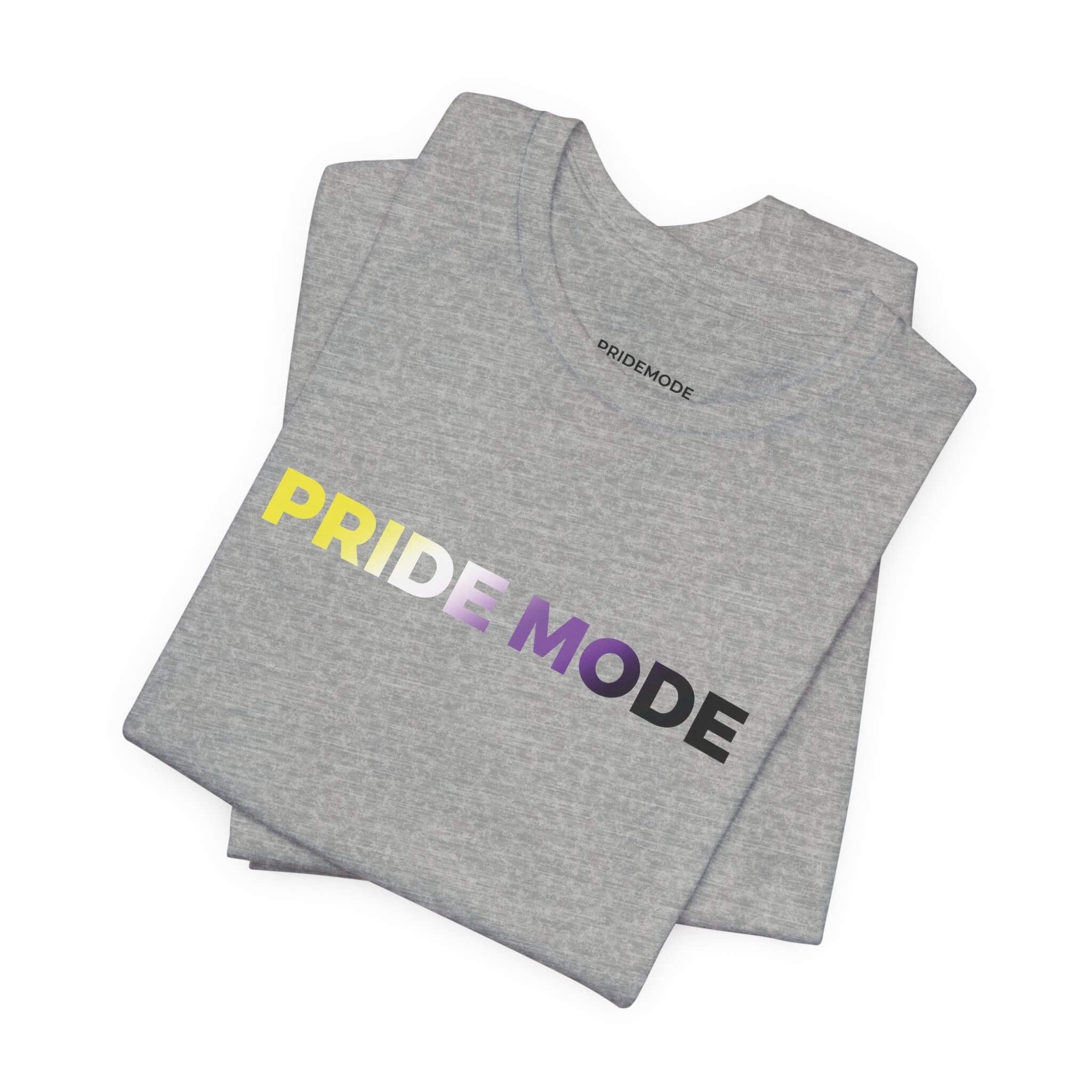 Non-binary Pride Mode Ombre Logo Tee