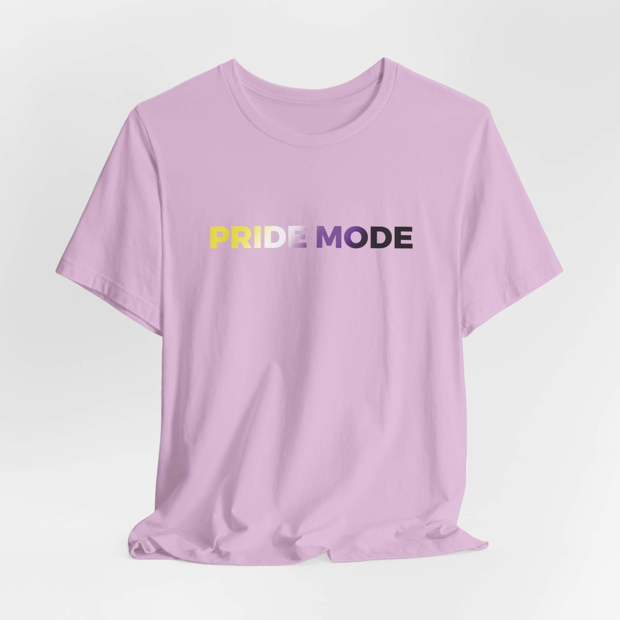 Non-binary Pride Mode Ombre Logo Tee