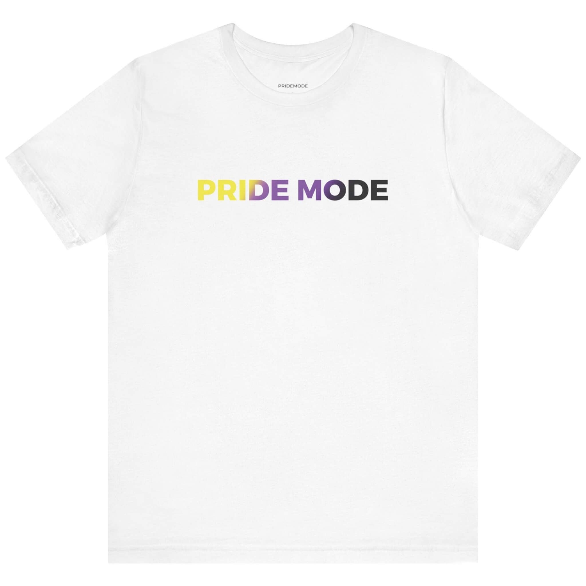 Non-binary Pride Mode Ombre Logo Tee