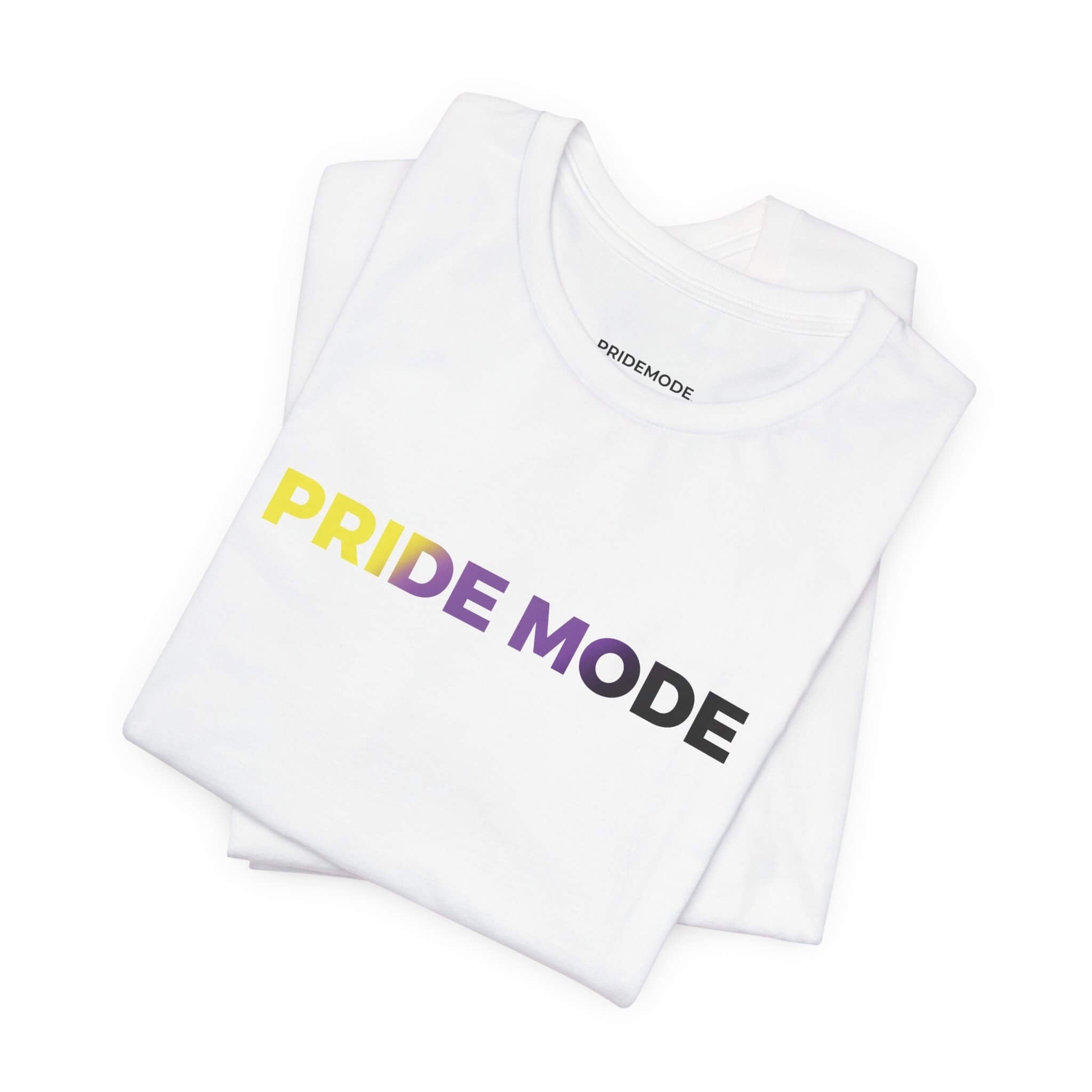 Non-binary Pride Mode Ombre Logo Tee