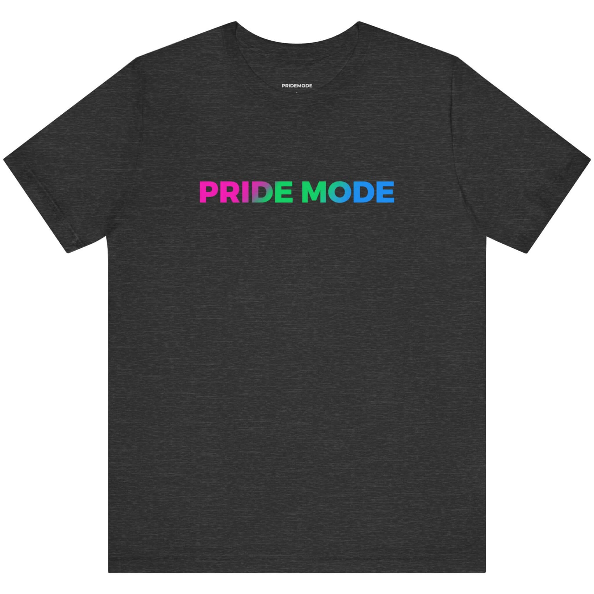 Polysexual Pride Mode Ombre Logo Tee