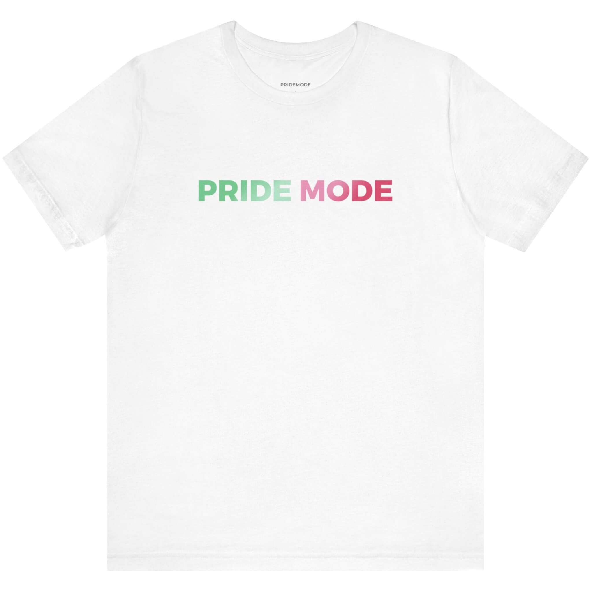 Abrosexual Pride Mode Ombre Logo Tee