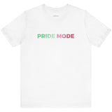 Abrosexual Pride Mode Ombre Logo Tee