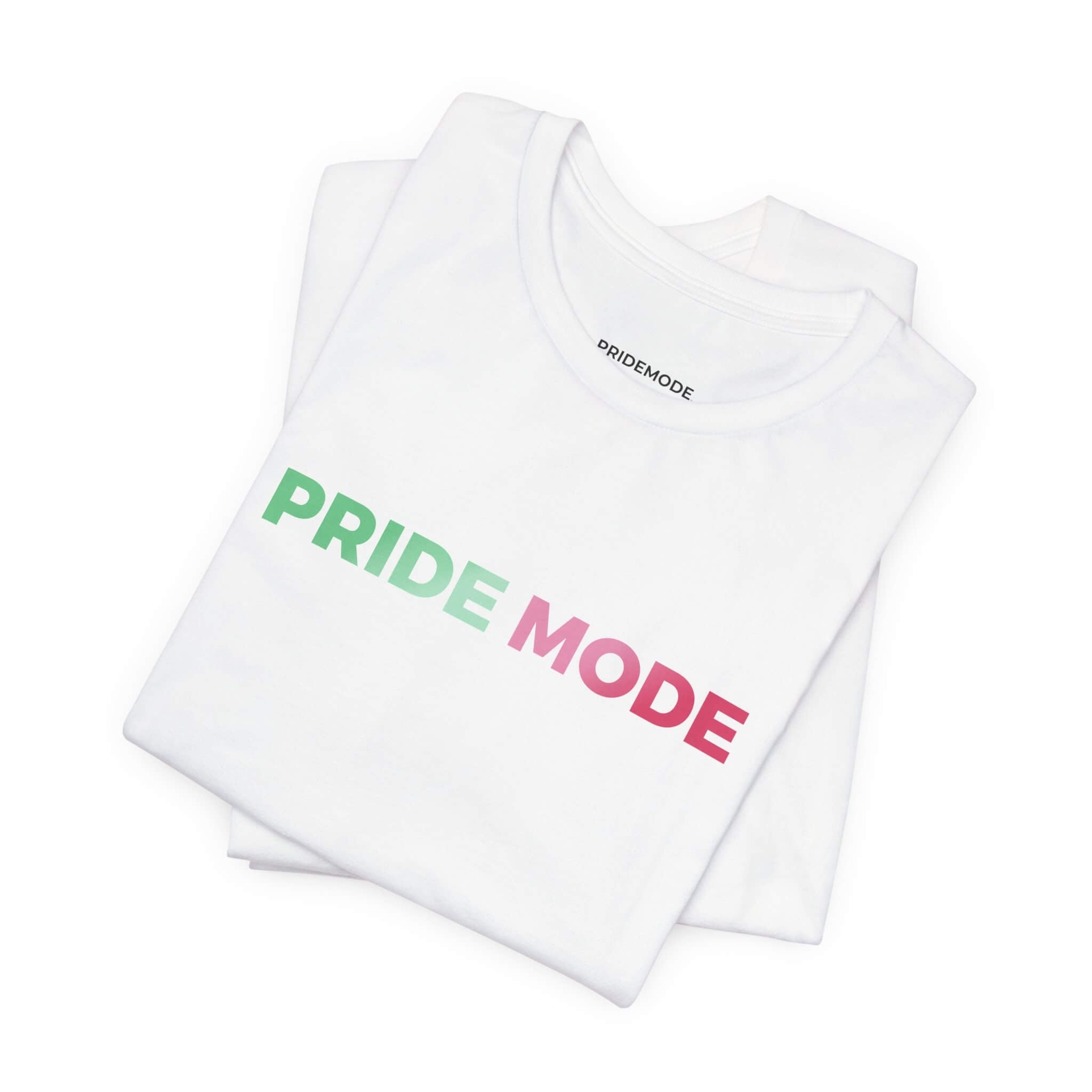 Abrosexual Pride Mode Ombre Logo Tee