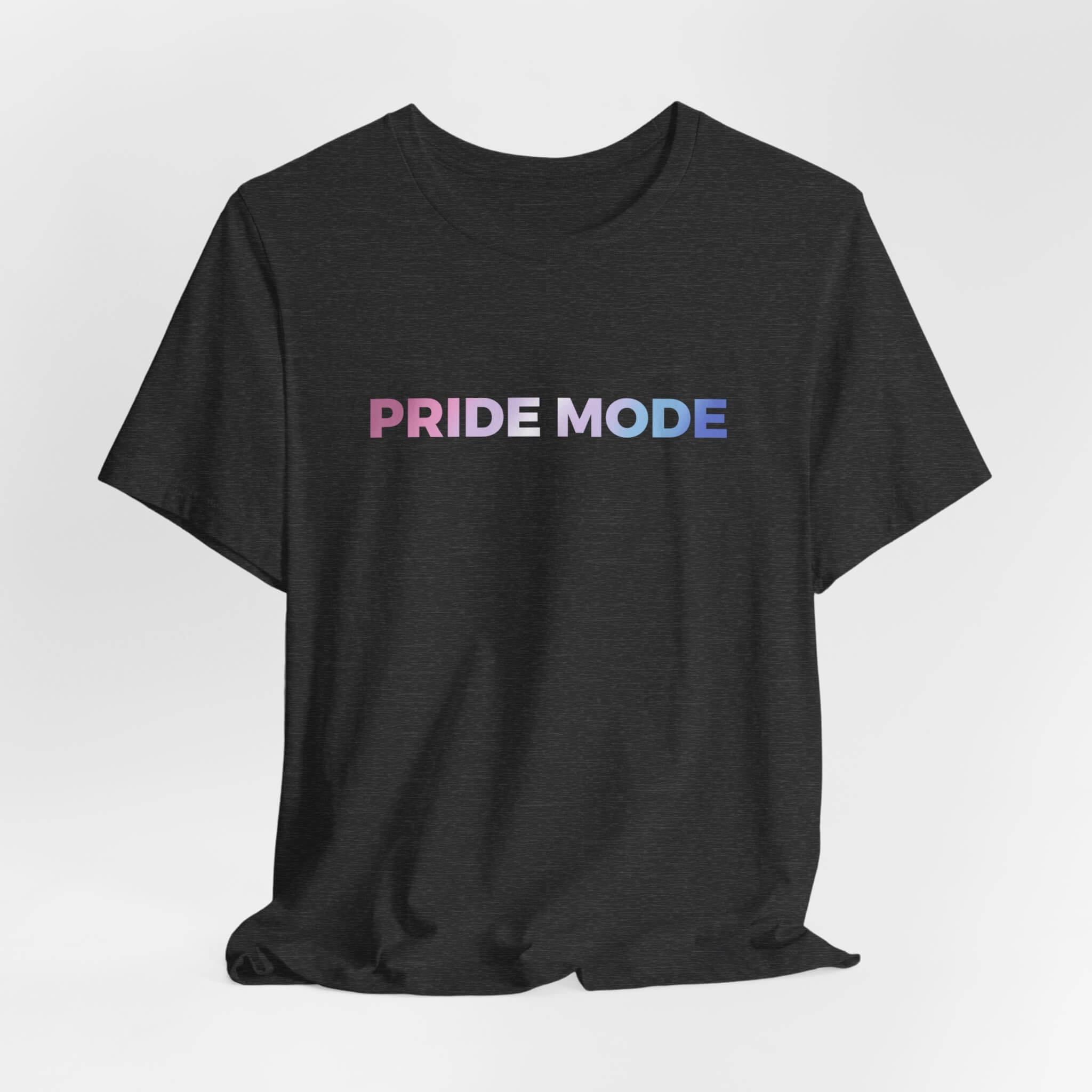 Bigender Pride Mode Ombre Logo Tee