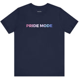 Bigender Pride Mode Ombre Logo Tee