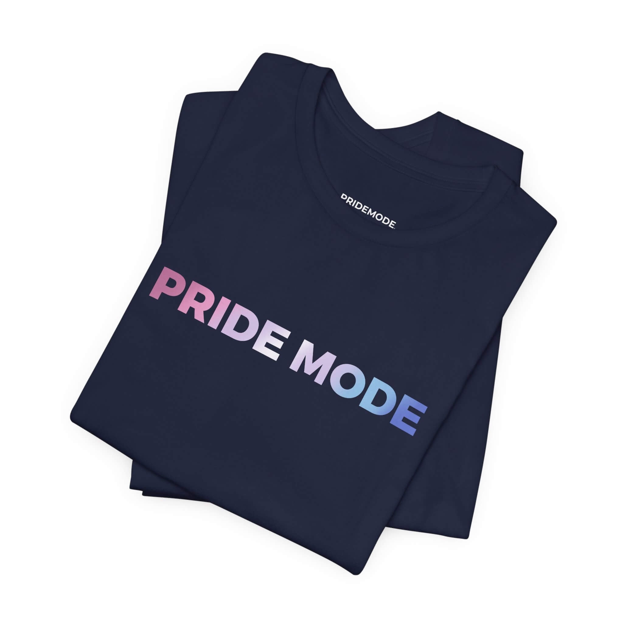 Bigender Pride Mode Ombre Logo Tee