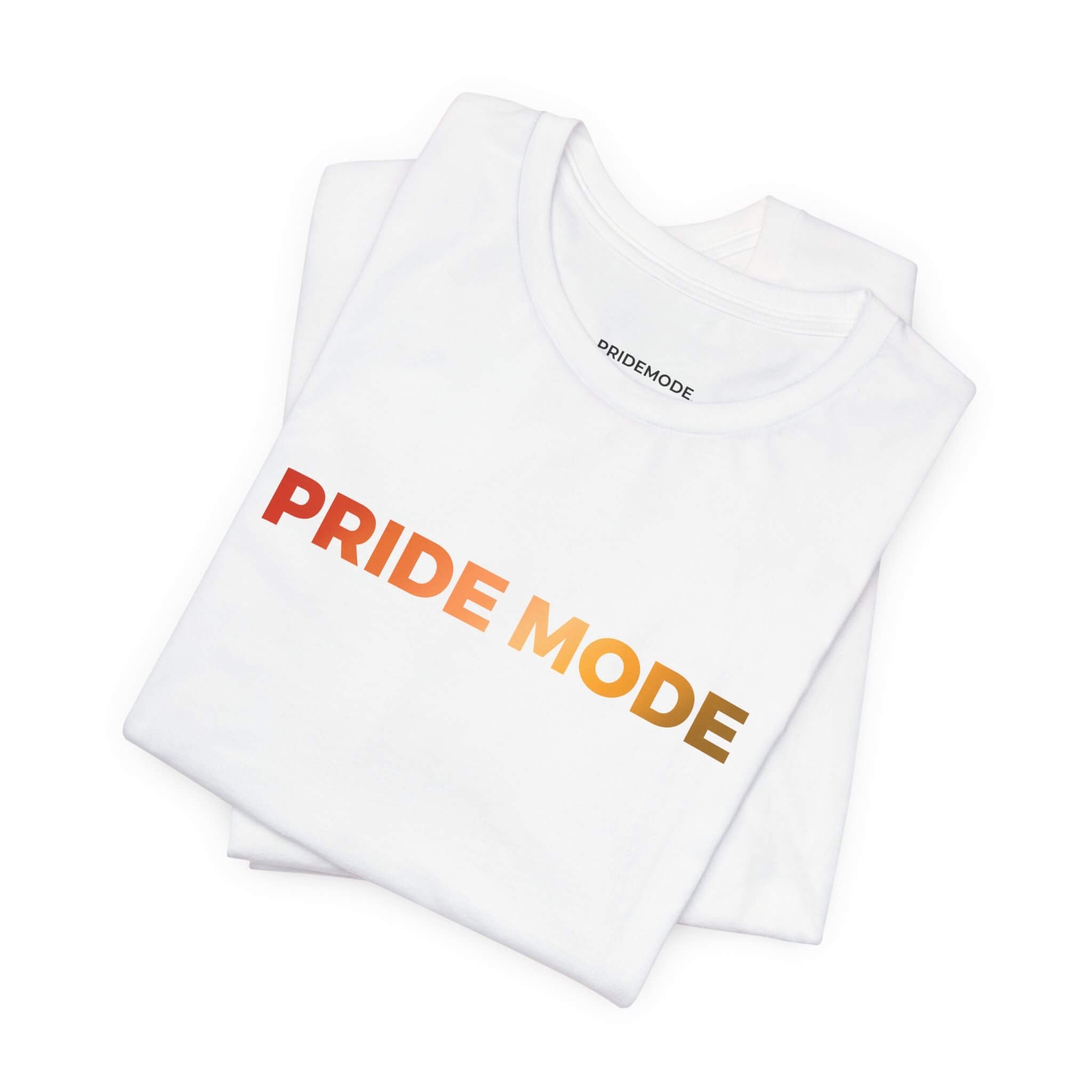 Butch Lesbian Pride Mode Ombre Logo Tee