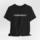 Demigirl Pride Mode Ombre Logo Tee