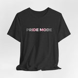 Demigirl Pride Mode Ombre Logo Tee