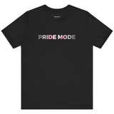 Demigirl Pride Mode Ombre Logo Tee