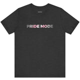 Demigirl Pride Mode Ombre Logo Tee