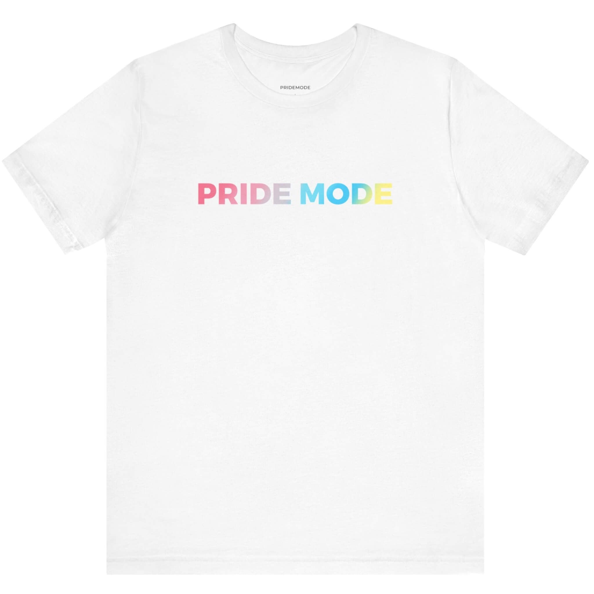 Genderflux Pride Mode Ombre Logo Tee