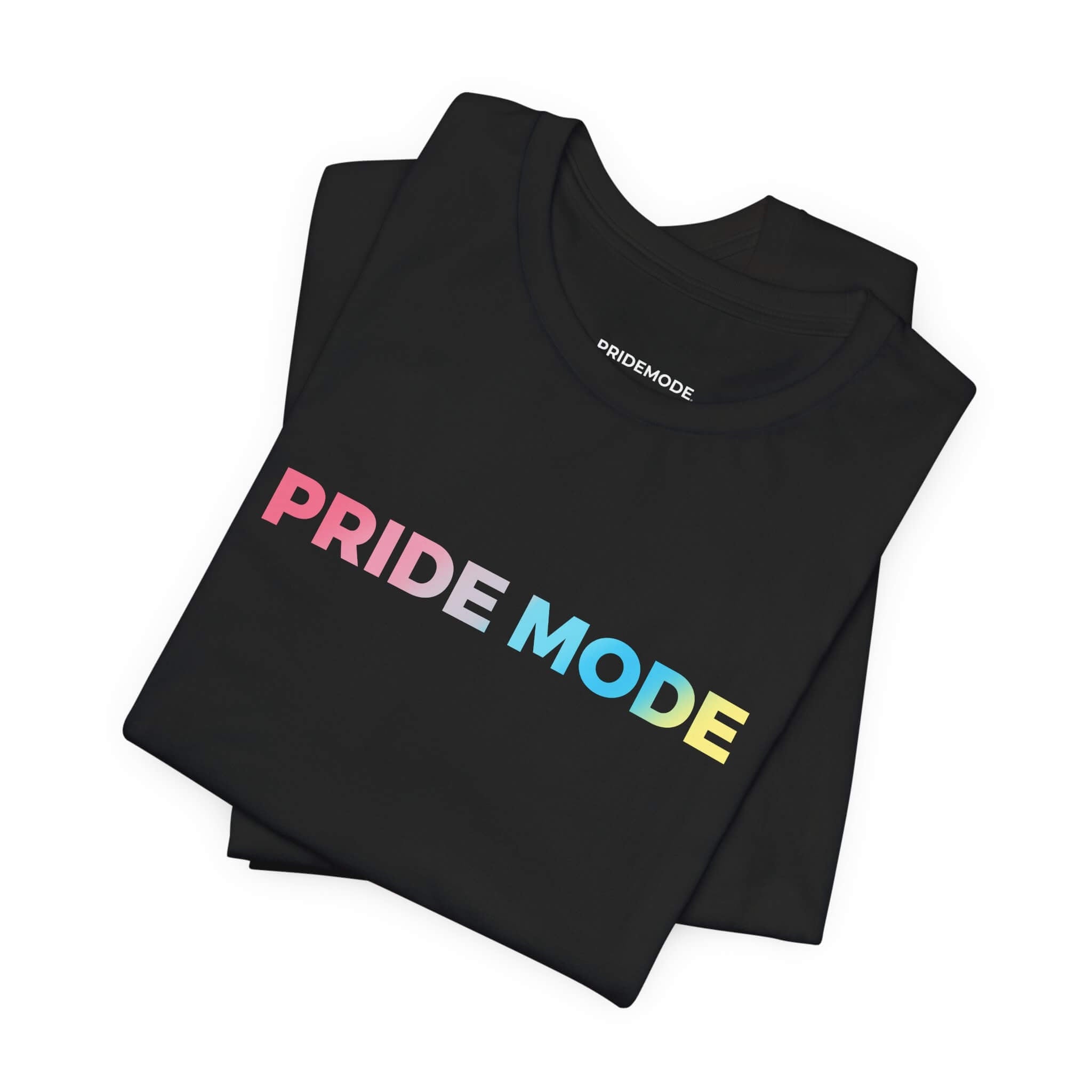 Genderflux Pride Mode Ombre Logo Tee