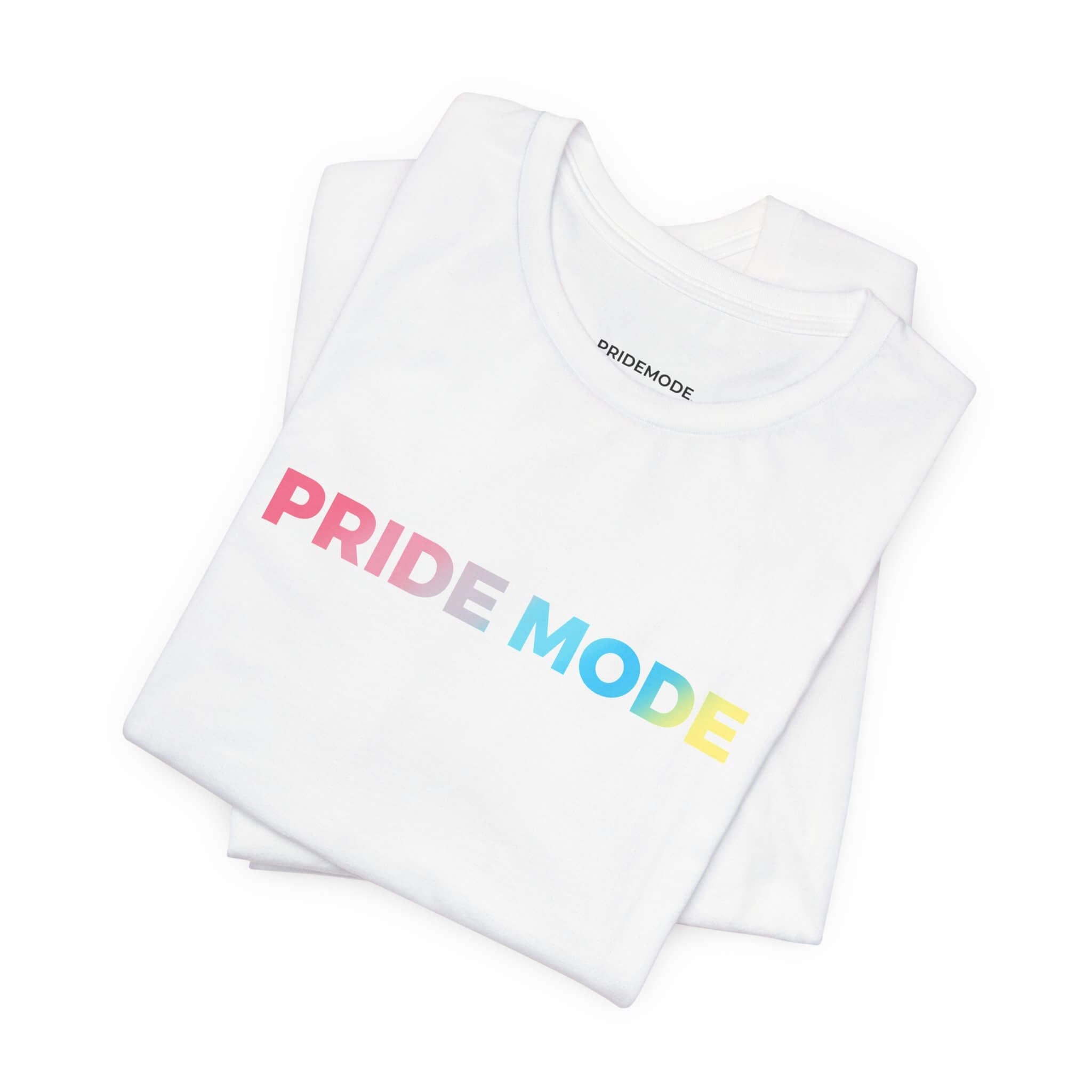 Genderflux Pride Mode Ombre Logo Tee