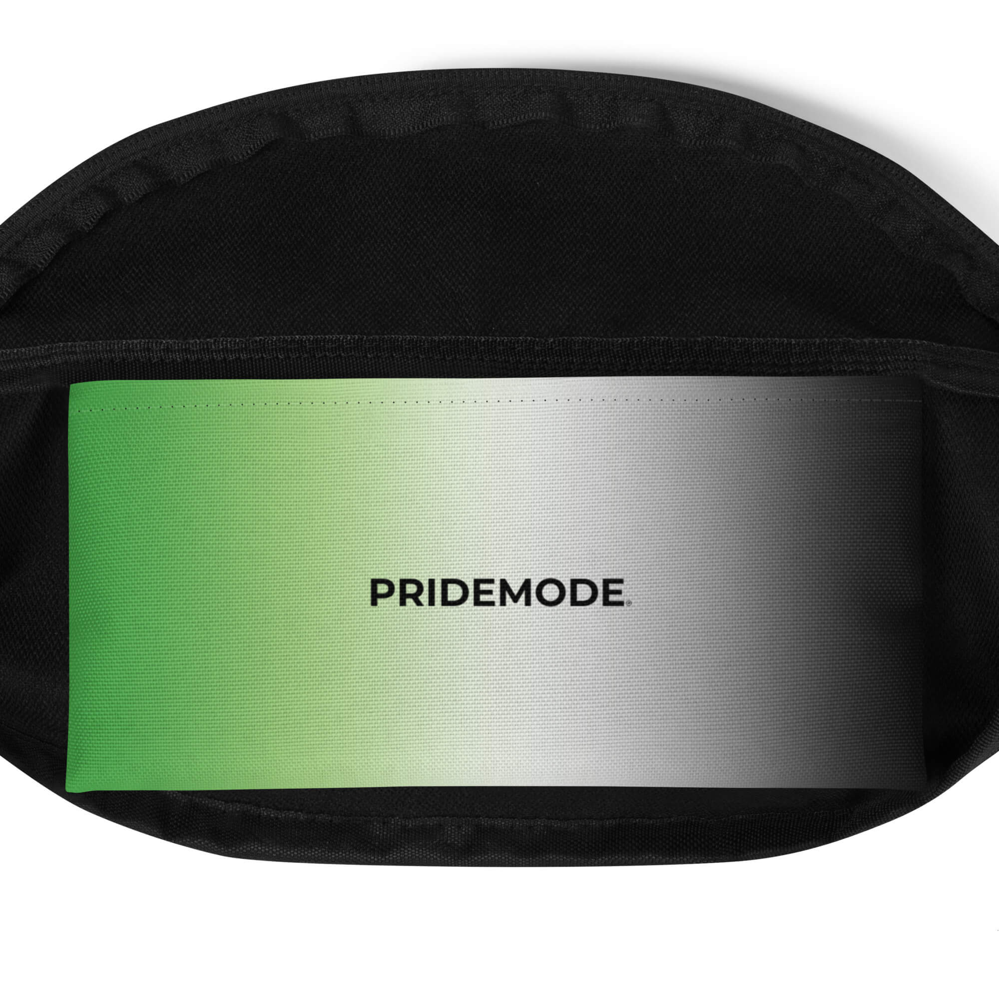 Aromantic Pride Ombre Crossbody Belt Bag  PRIDE MODE