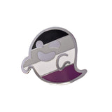 Asexual Pride Ghost Enamel Pin Pin PRIDE MODE