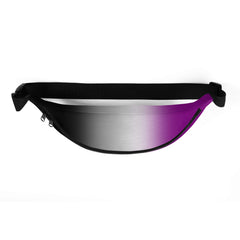 Asexual Pride Ombre Crossbody Belt Bag  PRIDE MODE