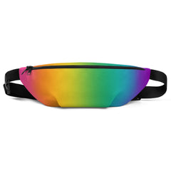 Bright Rainbow Pride Ombre Crossbody Belt Bag  PRIDE MODE