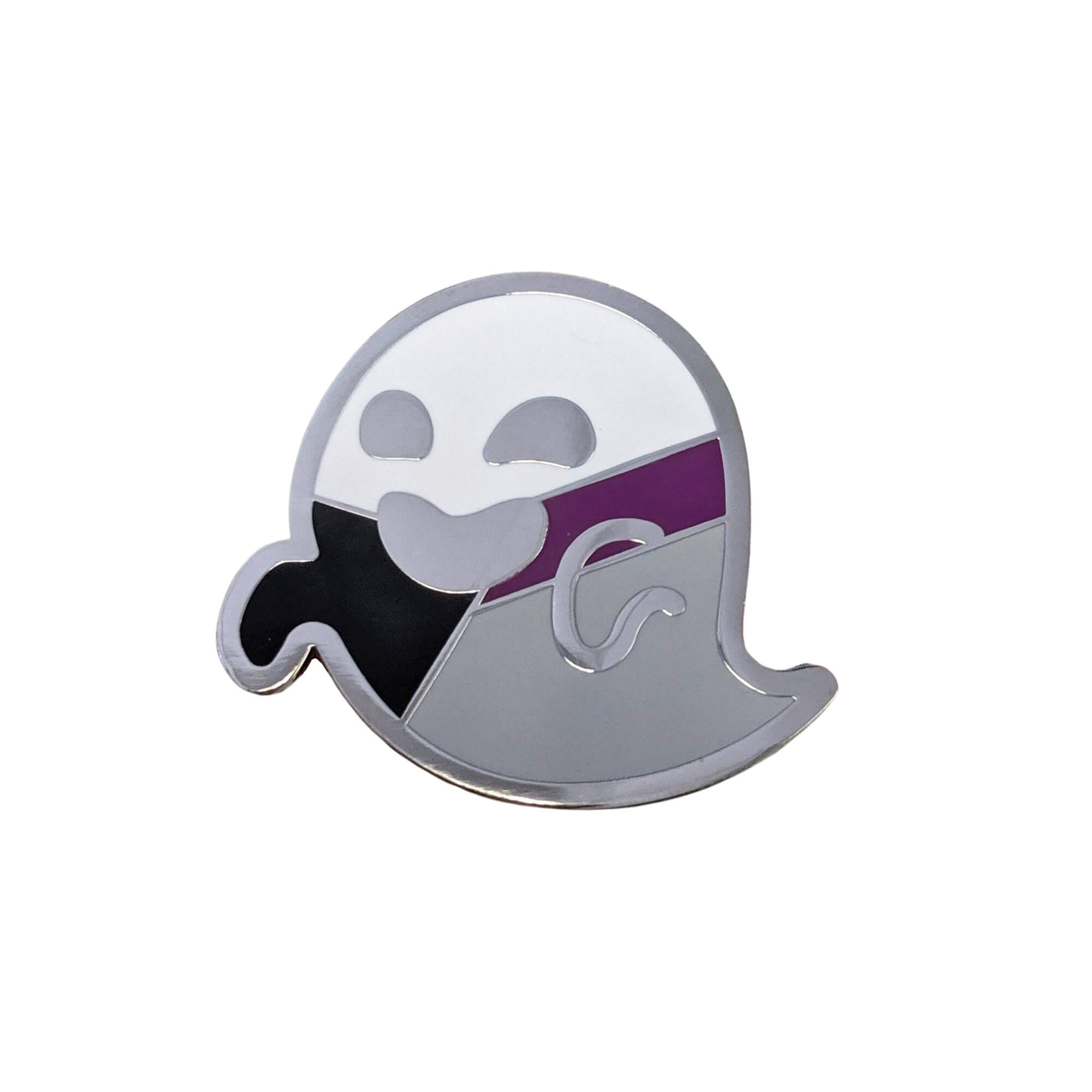 Demisexual Pride Ghost Enamel Pin Pin PRIDE MODE