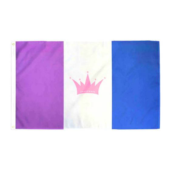 Drag Pride (Crown) Flag