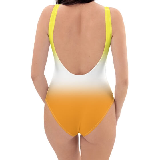 Maverique Pride Ombre Open-back Swimsuit