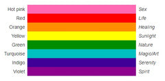 Original 8-Stripe Rainbow Pride Rectangle Enamel Pin Pin PRIDE MODE