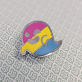 Pansexual Pride Ghost Enamel Pin Pin PRIDE MODE