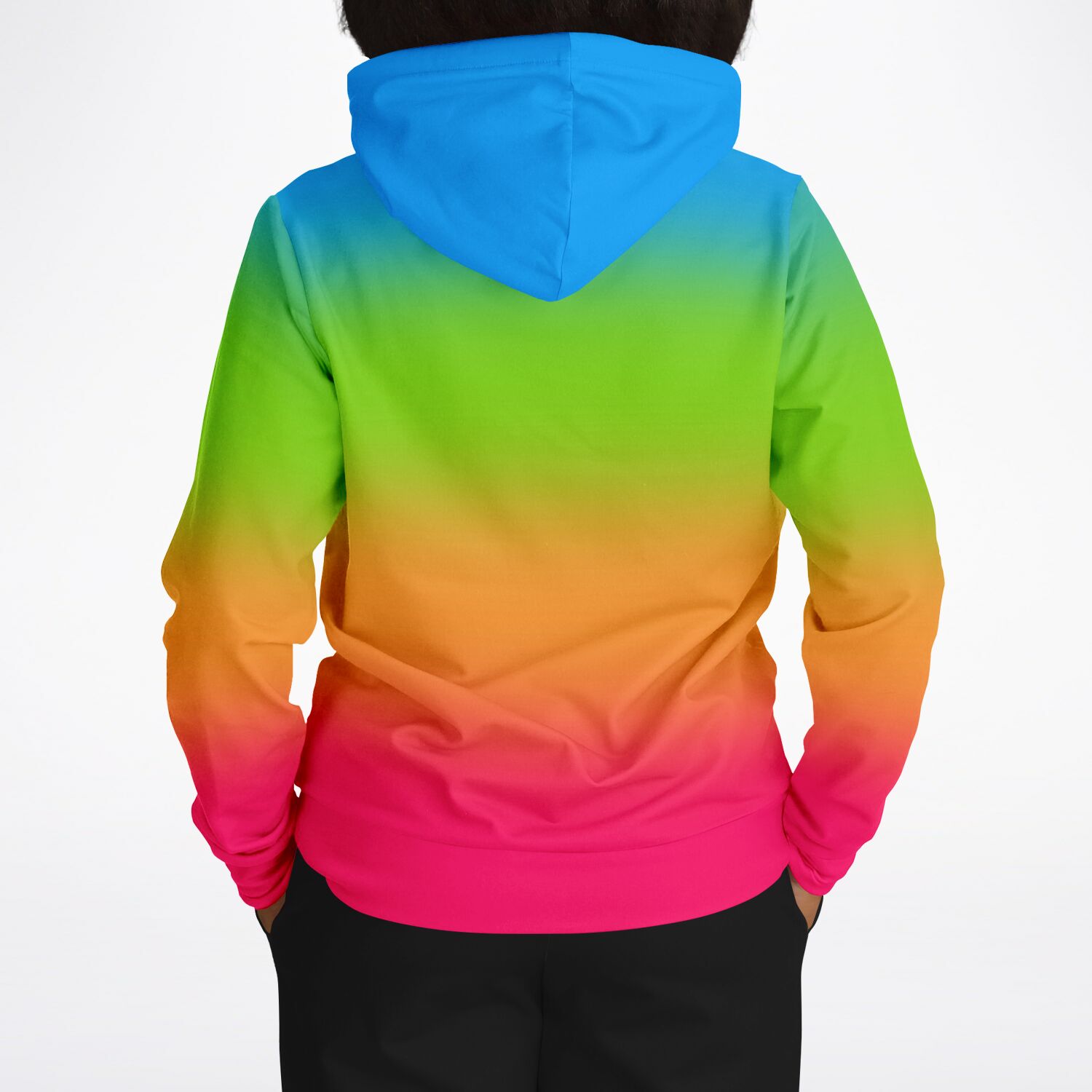 Panromantic Pride Ombre Pullover Hoodie