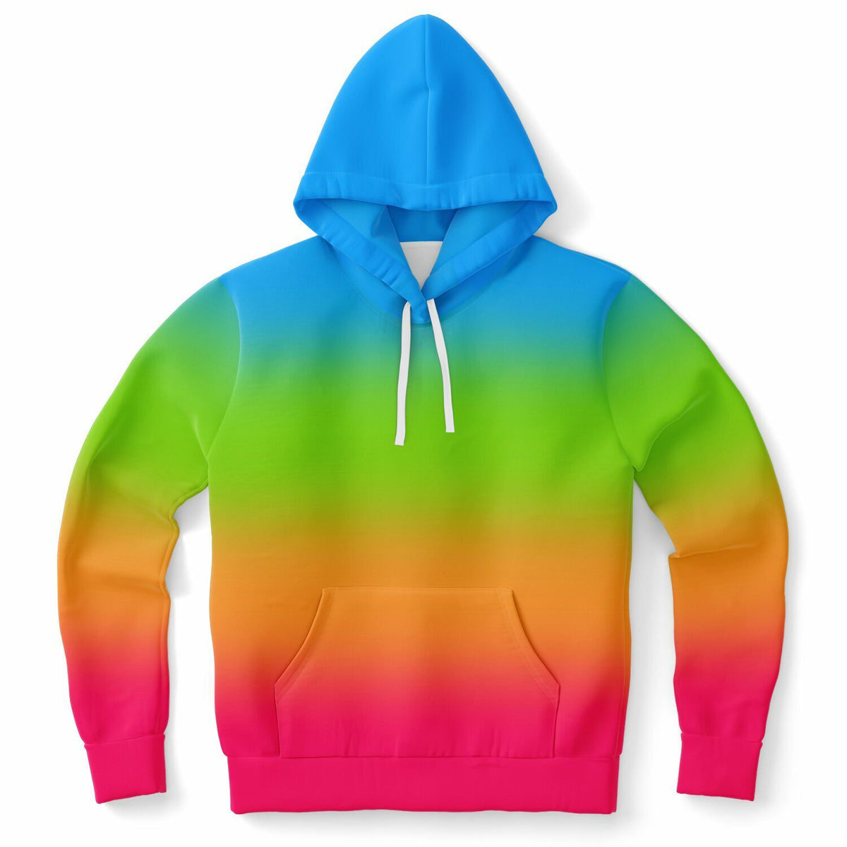 Panromantic Pride Ombre Pullover Hoodie