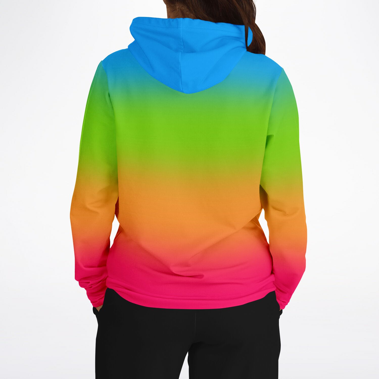 Panromantic Pride Ombre Pullover Hoodie