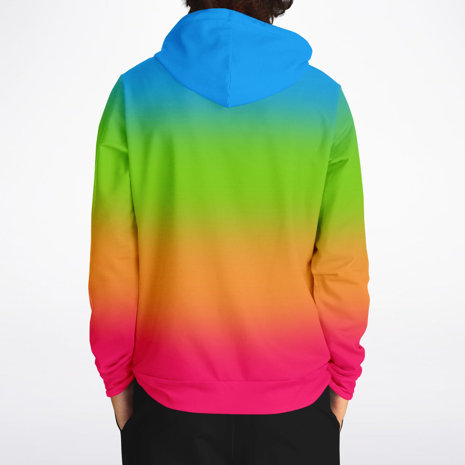 Panromantic Pride Ombre Pullover Hoodie