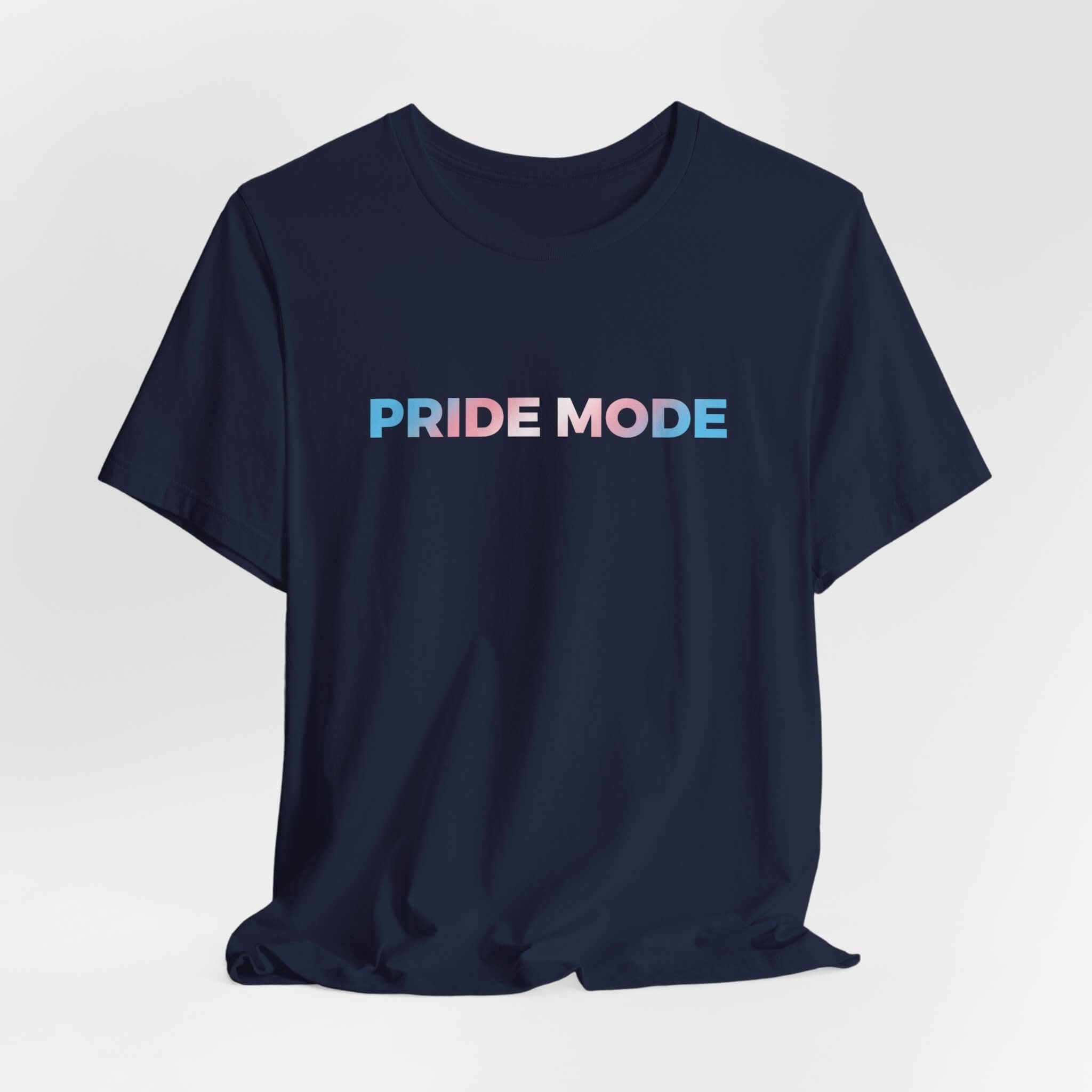Transgender Pride Mode Ombre Logo Tee