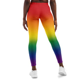 Rainbow Ombre Pride Leggings