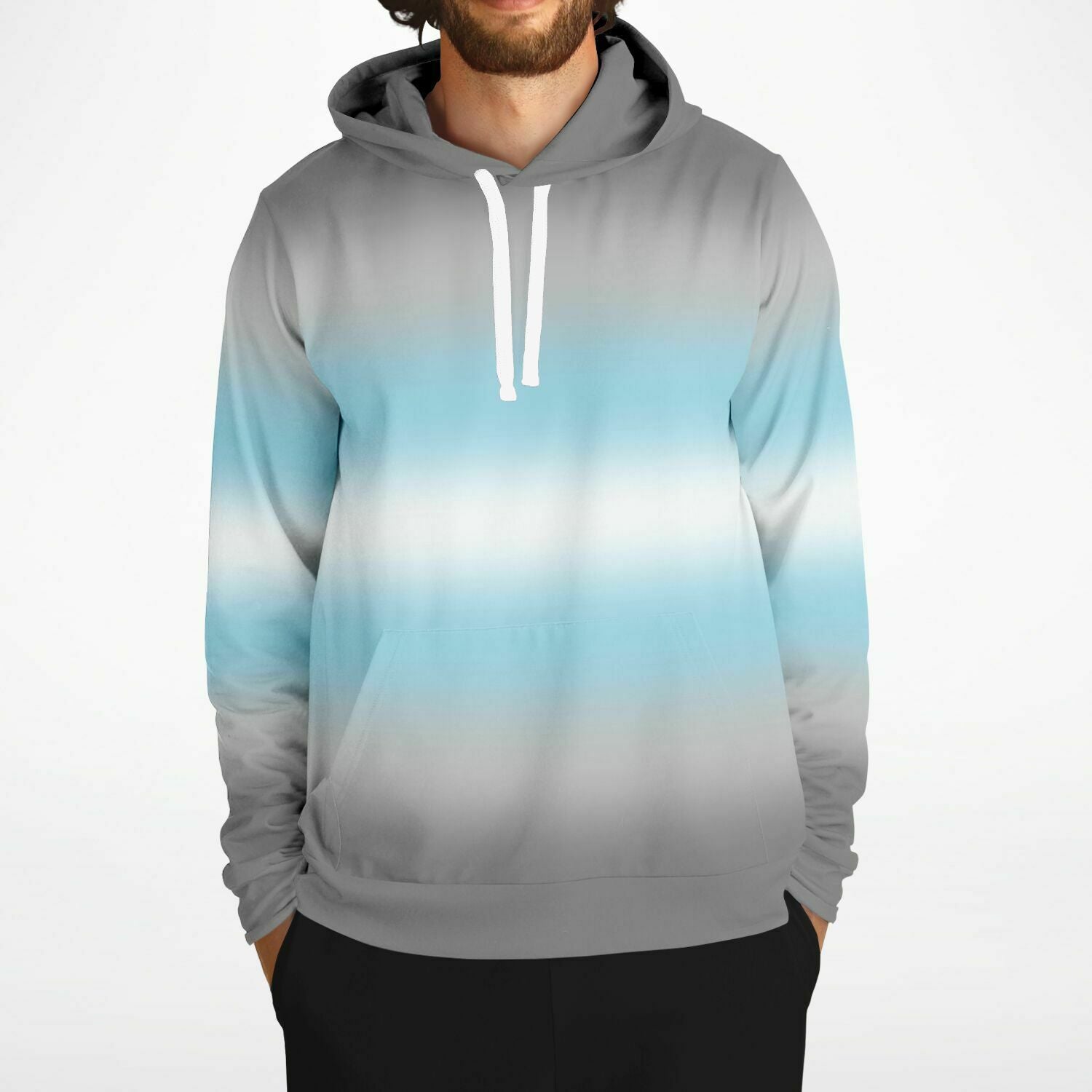 Demiboy Pride Ombre Pullover Hoodie