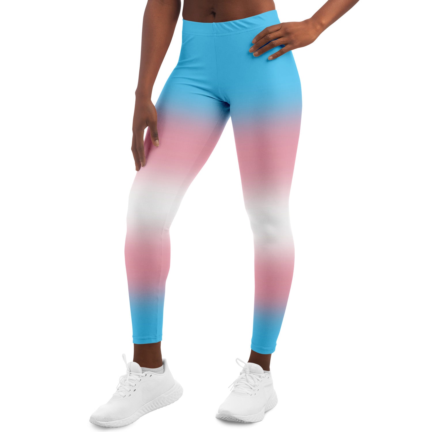 Transgender Pride Ombre Leggings