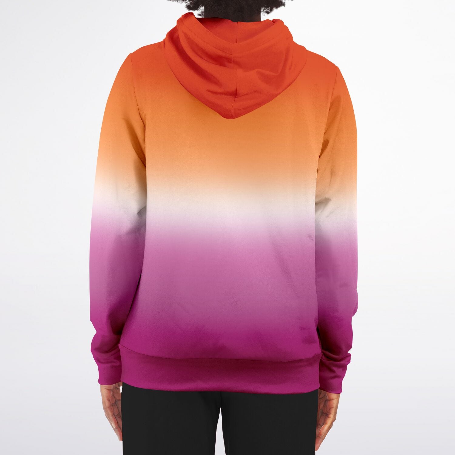 Lesbian Pride Ombre Full-Zip Hoodie