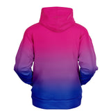 Bisexual Pride Ombre Pullover Hoodie
