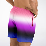 Genderfluid Pride Ombre Swim Shorts