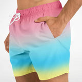 Genderflux Pride Ombre Swim Shorts