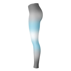 Demiboy Pride Ombre Leggings Leggings - AOP PRIDE MODE