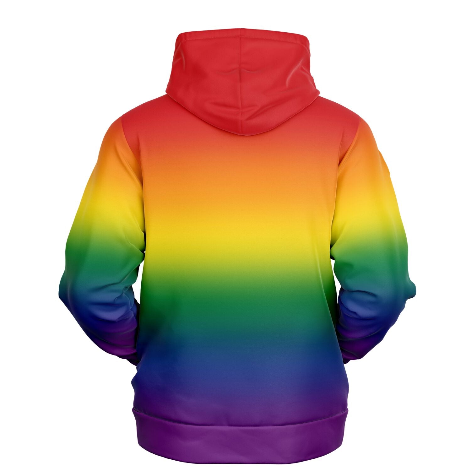 Rainbow Ombre Pride Pullover Hoodie