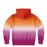 Lesbian Pride Ombre Full-Zip Hoodie