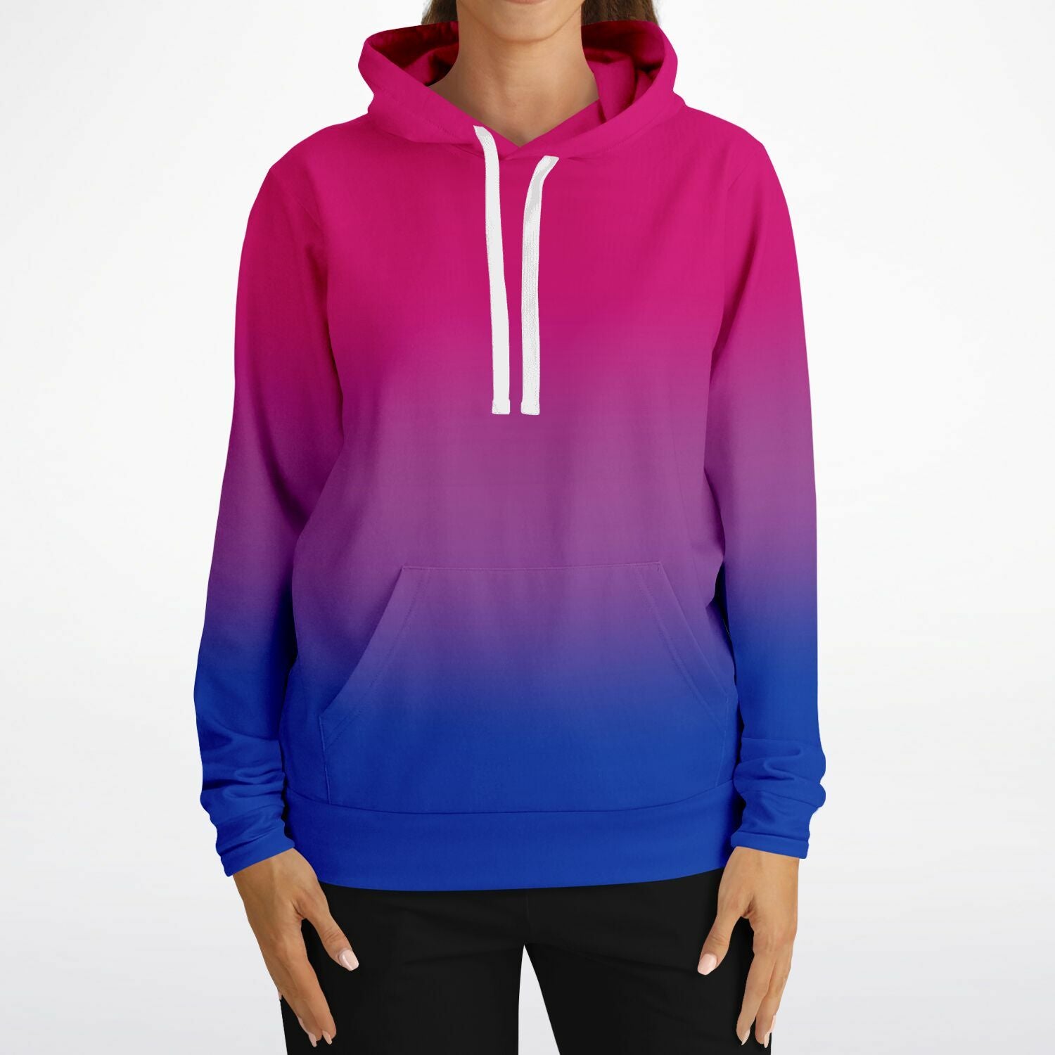 Bisexual Pride Ombre Pullover Hoodie