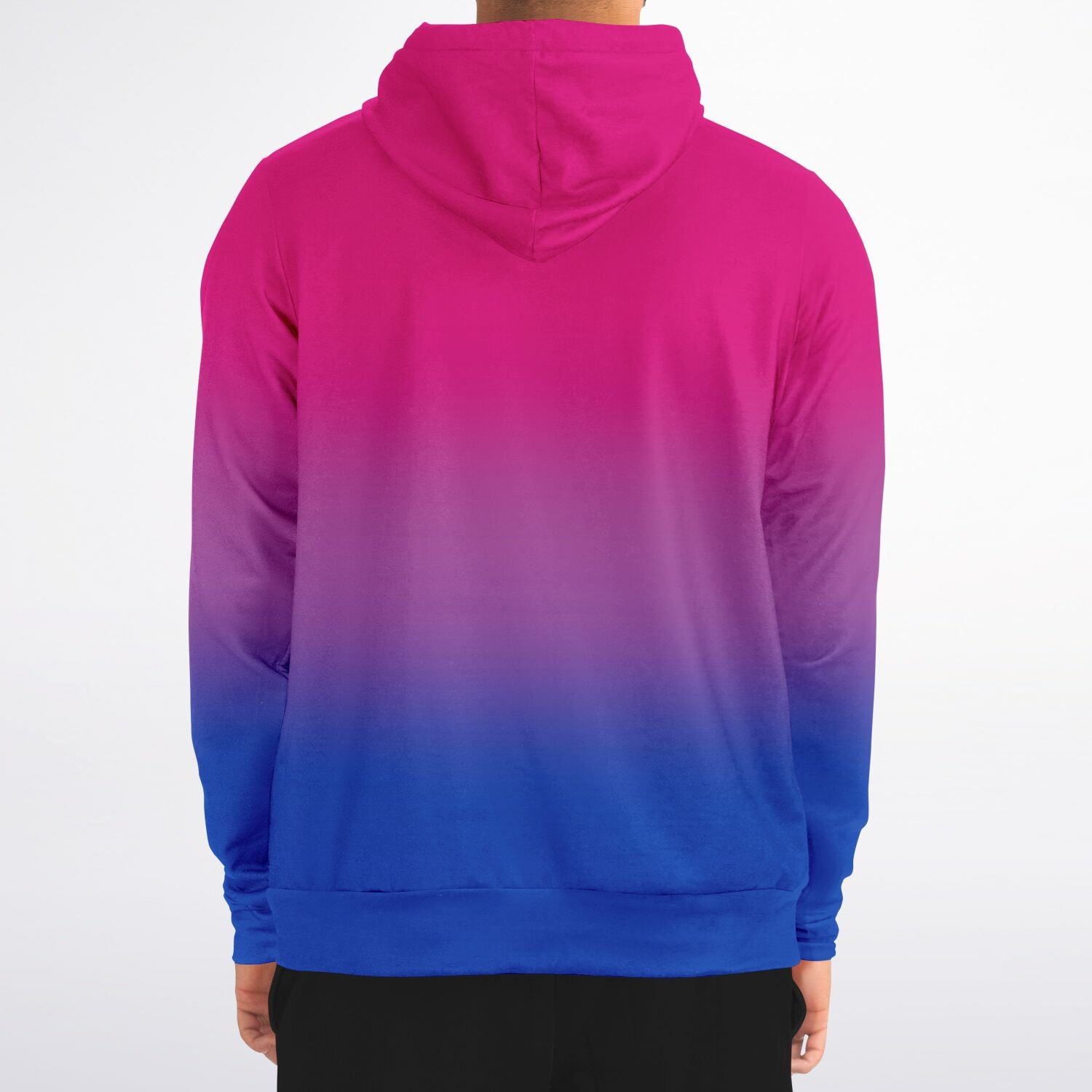 Bisexual Pride Ombre Full-Zip Hoodie