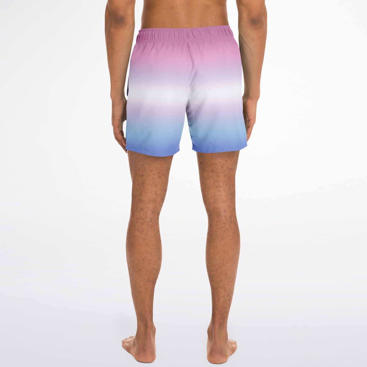 Bigender Pride Ombre Swim Shorts