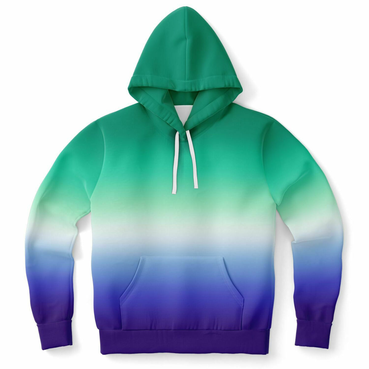Gay MLM Vincian Pride Ombre Pullover Hoodie