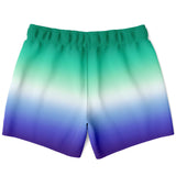 Gay MLM Vincian Pride Ombre Swim Shorts Swim Shorts PRIDE MODE